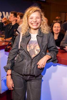Luisa-Celine Gaffron zu Gast auf dem NRW Empfang auf der 76.Berlinale 2026 in der Vertretung des Landes Nordrhein-Westfalen beim Bund,am Sonntag 15.02.2026 in Berlin Berlin Deutschland