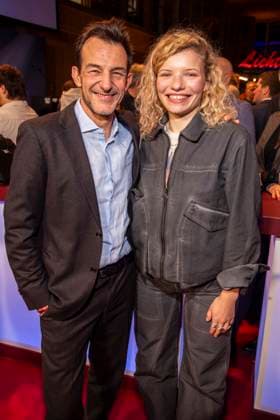 Hans Werner Meyer und Luisa-Celine Gaffron zu Gast auf dem NRW Empfang auf der 76.Berlinale 2026 in der Vertretung des Landes Nordrhein-Westfalen beim Bund,am Sonntag 15.02.2026 in Berlin Berlin Deutschland