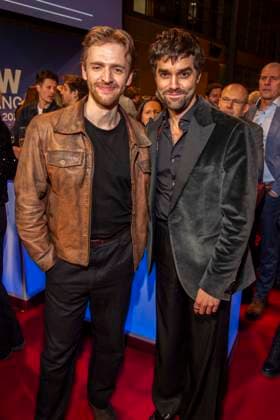 Timur Batels und Maximilian Befort zu Gast auf dem NRW Empfang auf der 76.Berlinale 2026 in der Vertretung des Landes Nordrhein-Westfalen beim Bund,am Sonntag 15.02.2026 in Berlin Berlin Deutschland