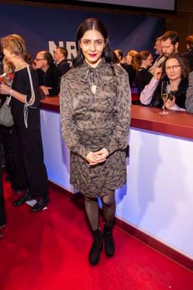 Pegah Ferydoni zu Gast auf dem NRW Empfang auf der 76.Berlinale 2026 in der Vertretung des Landes Nordrhein-Westfalen beim Bund,am Sonntag 15.02.2026 in Berlin Berlin Deutschland