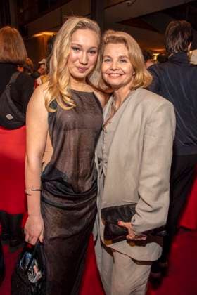 Helena Zengel und Annette Frier zu Gast auf dem NRW Empfang auf der 76.Berlinale 2026 in der Vertretung des Landes Nordrhein-Westfalen beim Bund,am Sonntag 15.02.2026 in Berlin Berlin Deutschland