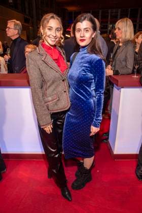 Julie Deluz und Loredana Linglauf zu Gast auf dem NRW Empfang auf der 76.Berlinale 2026 in der Vertretung des Landes Nordrhein-Westfalen beim Bund,am Sonntag 15.02.2026 in Berlin Berlin Deutschland