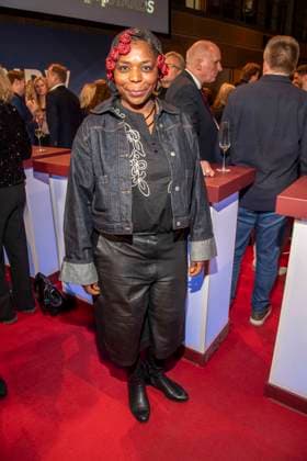 Dela Dabulamanzi zu Gast auf dem NRW Empfang auf der 76.Berlinale 2026 in der Vertretung des Landes Nordrhein-Westfalen beim Bund,am Sonntag 15.02.2026 in Berlin Berlin Deutschland