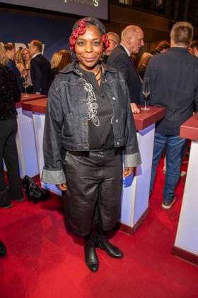 Dela Dabulamanzi zu Gast auf dem NRW Empfang auf der 76.Berlinale 2026 in der Vertretung des Landes Nordrhein-Westfalen beim Bund,am Sonntag 15.02.2026 in Berlin Berlin Deutschland