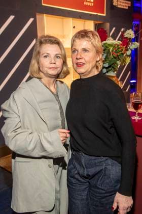 Annette Frier und Cordula Stratmann zu Gast auf dem NRW Empfang auf der 76.Berlinale 2026 in der Vertretung des Landes Nordrhein-Westfalen beim Bund,am Sonntag 15.02.2026 in Berlin Berlin Deutschland