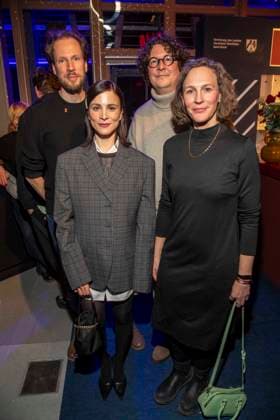 Aylin Tezel mit Begleitung zu Gast auf dem NRW Empfang auf der 76.Berlinale 2026 in der Vertretung des Landes Nordrhein-Westfalen beim Bund,am Sonntag 15.02.2026 in Berlin Berlin Deutschland