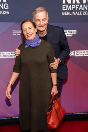 Jutta Schafmeiste und Heinrich Schafmeister zu Gast auf dem NRW Empfang auf der 76.Berlinale 2026 in der Vertretung des Landes Nordrhein-Westfalen beim Bund,am Sonntag 15.02.2026 in Berlin Berlin Deutschland