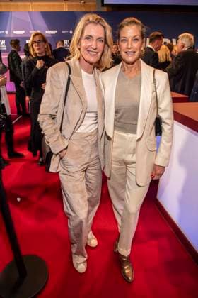 Maria Furtwaengler mit Marie Baeumer zu Gast auf dem NRW Empfang auf der 76.Berlinale 2026 in der Vertretung des Landes Nordrhein-Westfalen beim Bund,am Sonntag 15.02.2026 in Berlin Berlin Deutschland