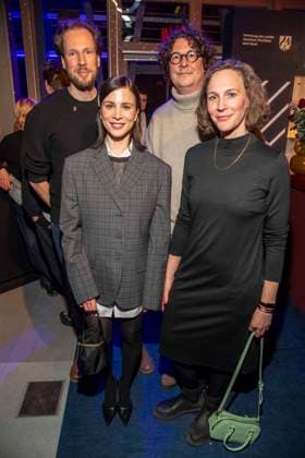Aylin Tezel mit Begleitung zu Gast auf dem NRW Empfang auf der 76.Berlinale 2026 in der Vertretung des Landes Nordrhein-Westfalen beim Bund,am Sonntag 15.02.2026 in Berlin Berlin Deutschland