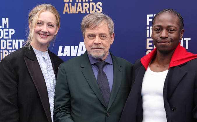 2026 Film Independent Spirit Awards at Hollywood Palladium Featuring: Judy Greer, Mark Hamill David Jonsson Where: Los Angeles, California, United States When: 15 Feb 2026 Credit: Faye s Vision Cover Images EDITORIAL USE ONLY. NOT FOR USE BY NEWSPAPERS BASED IN THE UK. Copyright: xx coverimg55474452