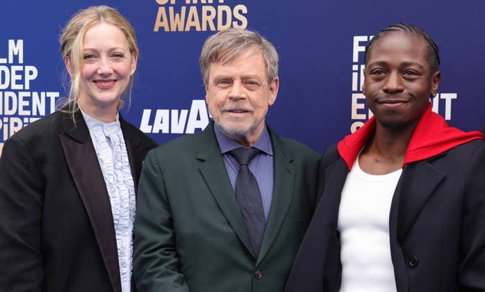 2026 Film Independent Spirit Awards at Hollywood Palladium Featuring: Judy Greer, Mark Hamill David Jonsson Where: Los Angeles, California, United States When: 15 Feb 2026 Credit: Faye s Vision Cover Images EDITORIAL USE ONLY. NOT FOR USE BY NEWSPAPERS BASED IN THE UK. Copyright: xx coverimg55474453