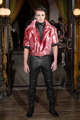 Zaldy - Runway - February 2026 New York Fashion Week, New York, USA - 15 Feb 2026 A model walks the runway at the Zaldy fashion show during New York Fashion Week at Hotel Chelsea on February 15, 2026 in New York City. New York United States Copyright: xRonxAdarx xSOPAxImagesx _radar_zaldy_20260215_03289