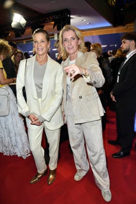 Marie Bäumer und Maria Furtwaengler beim NRW-Empfang bei den 76. Internationalen Filmfestspielen in Berlin 150226
