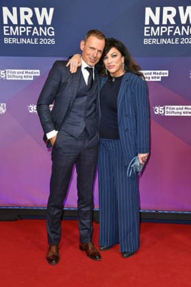 Michael Zechbauer mit Ehefrau Alice Brauner beim NRW-Empfang bei den 76. Internationalen Filmfestspielen in Berlin 150226