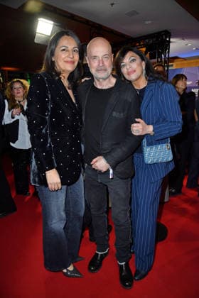 Duezen Tekkal, Christian Berkel und Alice Brauner beim NRW-Empfang bei den 76. Internationalen Filmfestspielen in Berlin 150226