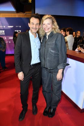 Hans-Werner Meyer und Luisa-Celine Gaffron beim NRW-Empfang bei den 76. Internationalen Filmfestspielen in Berlin 150226