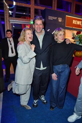 Annette Frier, Sebastian Schwarz und Cordula Stratmann beim NRW-Empfang bei den 76. Internationalen Filmfestspielen in Berlin 150226
