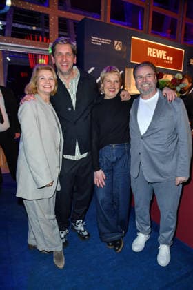 Annette Frier, Sebastian Schwarz , Cordula Stratmann und Felix Vörtler beim NRW-Empfang bei den 76. Internationalen Filmfestspielen in Berlin 150226