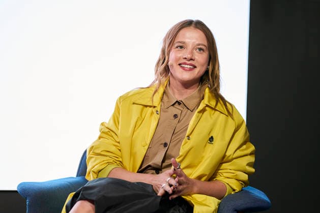 Actors Talk bei Cupra in Berlin mit JellaHase Berlin Jella Haase (in Prada) 76. Internationale Filmfestspiele Berlin - Actors Talk in der Cupra City Garage mit JellaHase Copyright: xEventpressxRadkex