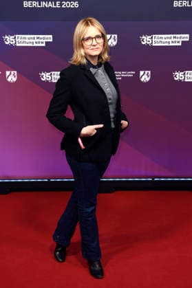 Laura Tonke beim 23. NRW Empfang des Landes NRW und der Film- und Medienstiftung NRW im Rahmen der Berlinale 2026 in der Vertretung des Landes Nordrhein-Westfalen. Berlin, 15.02.2026