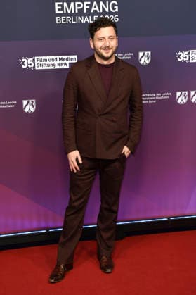 Felix Banaszak beim 23. NRW Empfang des Landes NRW und der Film- und Medienstiftung NRW im Rahmen der Berlinale 2026 in der Vertretung des Landes Nordrhein-Westfalen. Berlin, 15.02.2026