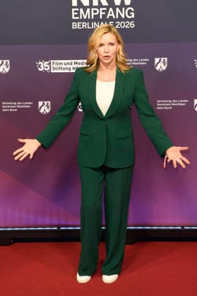 Veronica Ferres beim 23. NRW Empfang des Landes NRW und der Film- und Medienstiftung NRW im Rahmen der Berlinale 2026 in der Vertretung des Landes Nordrhein-Westfalen. Berlin, 15.02.2026