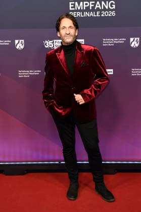 Falk-Willy Wild beim 23. NRW Empfang des Landes NRW und der Film- und Medienstiftung NRW im Rahmen der Berlinale 2026 in der Vertretung des Landes Nordrhein-Westfalen. Berlin, 15.02.2026