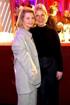 Annette Frier und Cordula Stratmann beim 23. NRW Empfang des Landes NRW und der Film- und Medienstiftung NRW im Rahmen der Berlinale 2026 in der Vertretung des Landes Nordrhein-Westfalen. Berlin, 15.02.2026