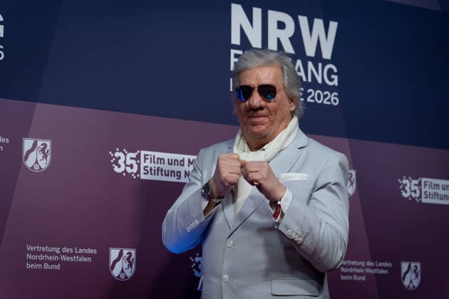 23. NRW-Empfang, Berlinale, Claude-Oliver Rudolph, Schauspieler 23. NRW-Empfang, Berlinale, Landesvertretung, Berlin, Claude-Oliver Rudolph, Schauspieler Berlin Berlin GER