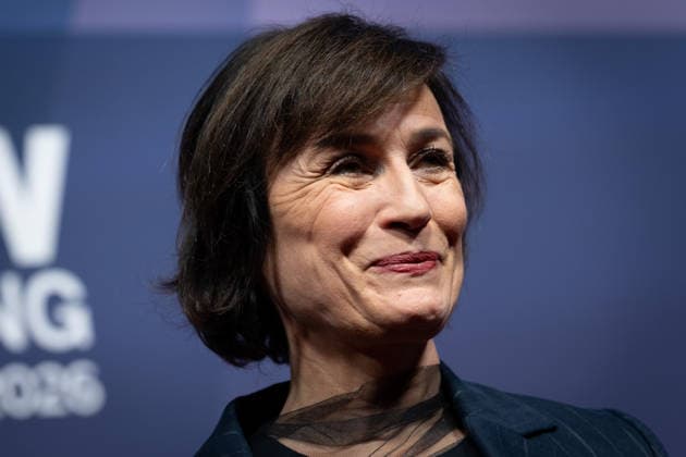 23. NRW-Empfang, Berlinale, Sandra Maischberger, Fernsehmoderatorin 23. NRW-Empfang, Berlinale, Landesvertretung, Berlin, Sandra Maischberger, Fernsehmoderatorin Berlin Berlin GER
