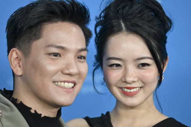 76th Berlin International Film Festival BERLIN, GERMANY - FEBRUARY 16: Regene Lim (R) and Koh Jia Ler (L), actors in the film Wo Men Bu Shi Mo Sheng Ren (We Are All Strangers), pose for a photo during the 76th International Berlin Film Festival (Berlinale) in Berlin, Germany on February 16, 2026. Halil Sagirkaya Anadolu Berlin Germany. Editorial use only. Please get in touch for any other usage.  Copyright: x2026xAnadoluxHalilxSagirkayax