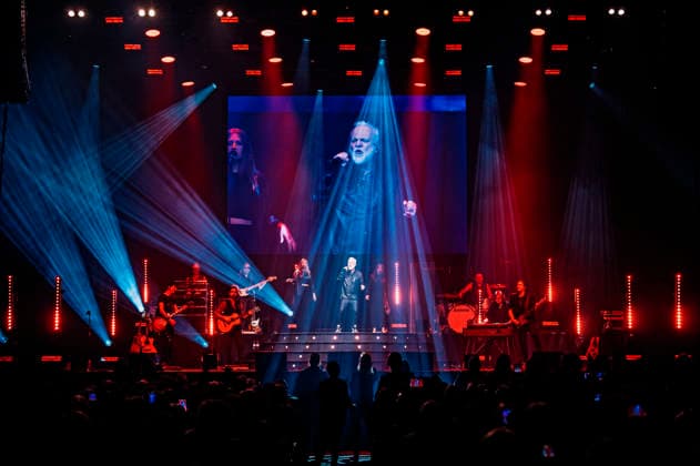 Nino de Angelo live bei einem Konzert seiner Irgendwann im Leben Live 2026 -Tour in der Messehalle. Erfurt, 15.03.2026