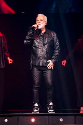 Nino de Angelo live bei einem Konzert seiner Irgendwann im Leben Live 2026 -Tour in der Messehalle. Erfurt, 15.03.2026