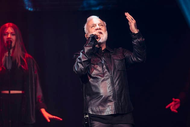 Nino de Angelo live bei einem Konzert seiner Irgendwann im Leben Live 2026 -Tour in der Messehalle. Erfurt, 15.03.2026