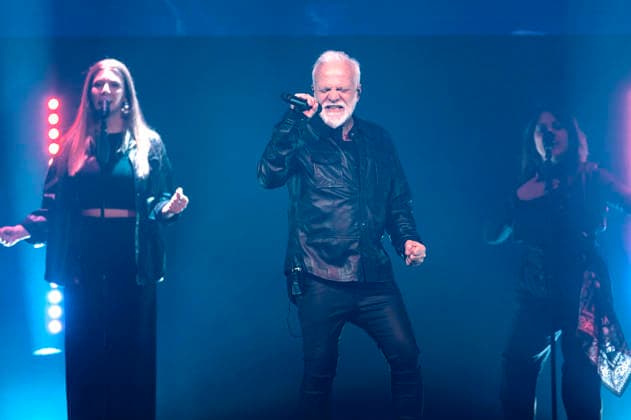 Nino de Angelo live bei einem Konzert seiner Irgendwann im Leben Live 2026 -Tour in der Messehalle. Erfurt, 15.03.2026