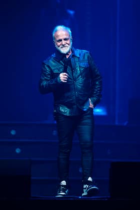 Nino de Angelo live bei einem Konzert seiner Irgendwann im Leben Live 2026 -Tour in der Messehalle. Erfurt, 15.03.2026