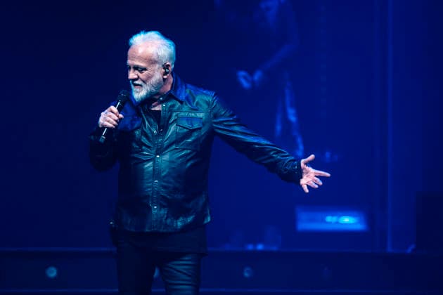 Nino de Angelo live bei einem Konzert seiner Irgendwann im Leben Live 2026 -Tour in der Messehalle. Erfurt, 15.03.2026