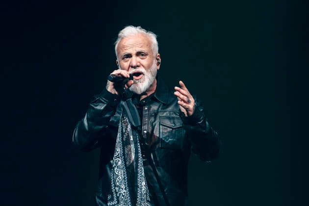 Nino de Angelo live bei einem Konzert seiner Irgendwann im Leben Live 2026 -Tour in der Messehalle. Erfurt, 15.03.2026
