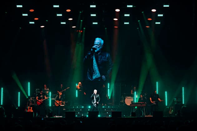 Nino de Angelo live bei einem Konzert seiner Irgendwann im Leben Live 2026 -Tour in der Messehalle. Erfurt, 15.03.2026