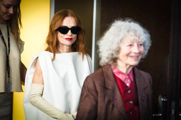 76. Berlinale, Die Blutgräfin Photocall Photocall forThe Blood Countess , Grand Hyatt Berlin, Berlin, Germany Isabelle Huppert and Ulrike Ottinger poses at the Photocall forThe Blood Countess during Berlinale (Berlin Film Festival) at Grand Hyatt Berlin, Berlin, , Germany on 16 February 2026., Credit:Julie Edwards Avalon  Copyright: xJuliexEdwardsx xAvalonx 1075559249