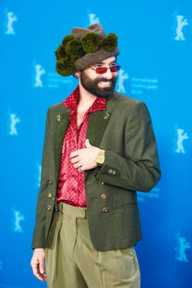 76. Berlinale, Die Blutgräfin Photocall Photocall forThe Blood Countess , Grand Hyatt Berlin, Berlin, Germany Tom Neuwirth aka Conchita Wurst poses at the Photocall forThe Blood Countess during Berlinale (Berlin Film Festival) at Grand Hyatt Berlin, Berlin, , Germany on 16 February 2026., Credit:Julie Edwards Avalon  Copyright: xJuliexEdwardsx xAvalonx 1075559367