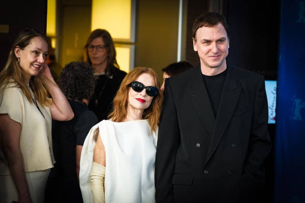 76. Berlinale, Die Blutgräfin Photocall Photocall forThe Blood Countess , Grand Hyatt Berlin, Berlin, Germany Isabelle Huppert and Lars Eidinger poses at the Photocall forThe Blood Countess during Berlinale (Berlin Film Festival) at Grand Hyatt Berlin, Berlin, , Germany on 16 February 2026., Credit:Julie Edwards Avalon  Copyright: xJuliexEdwardsx xAvalonx 1075559392