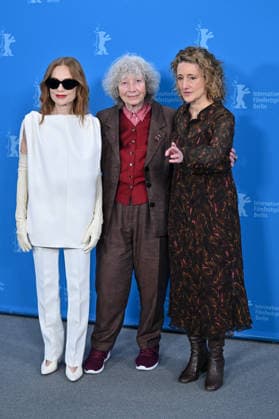 76. Berlinale, Die Blutgräfin Photocall 76th Berlin Film Festival Photocall The Blood Countess Isabelle Huppert, Ulrike Ottinger, Tricia Tuttle attending the photocall of the movie The Blood Countess during 76th Berlin International Film Festival in Berlin, Germany on 16 February 2026. Photo by Julien Reynaud APS-Medias ABACAPRESS.COM Berlin  Copyright: xReynaudxJulien APS-Medias ABACAx