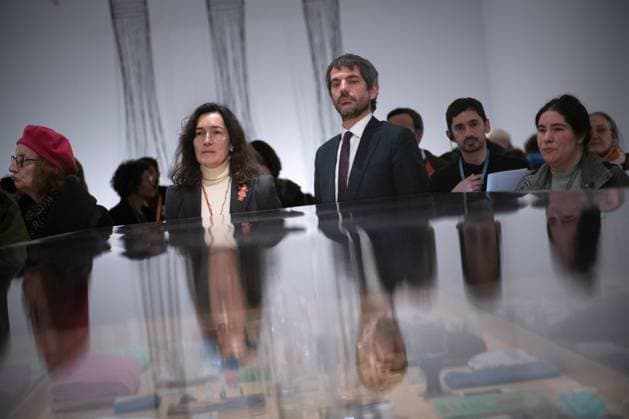 Presentation of the Reina Sofia Museums renewed Contemporary Art Collection 1975 present One of the works of art from the renewed Contemporary Art Collection 1975 present 50 years of art history from Spain, at the Museo Nacional Centro de Arte Reina Sofia, February 16, 2026, in Madrid Spain The collection, whose presentation has been remodeled and occupies the fourth floor of the Sabatini Building, tells the history of art from Spain over the last 50 years, covering the period from the beginning of the Transition to the present day 16 FEBRUARY 2026 Fernando Sá Madrid Madrid Madrid Spain  Copyright: xFernandoxSanchezx 7297633