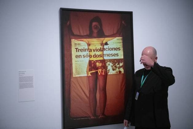 Presentation of the Reina Sofia Museums renewed Contemporary Art Collection 1975 present One of the works of art from the renewed Contemporary Art Collection 1975 present 50 years of art history from Spain, at the Museo Nacional Centro de Arte Reina Sofia, February 16, 2026, in Madrid Spain The collection, whose presentation has been remodeled and occupies the fourth floor of the Sabatini Building, tells the history of art from Spain over the last 50 years, covering the period from the beginning of the Transition to the present day 16 FEBRUARY 2026 Fernando Sá Madrid Madrid Madrid Spain  Copyright: xFernandoxSanchezx 7297643
