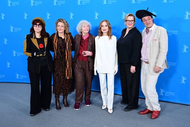 Bady Minck, Tricia Tuttle, Ulrike Ottinger, Isabelle Huppert, guest and Alexander Dumreicher Ivanceanu at The Blood Countess photocall during the 76th Berlinale International Film Festival Berlin 2026 , February 16, 2026 Romain Doucelin Besitmage The Die Blutgräfin The Blood Countess photocall during the 76th Berlinale International Film Festival Berlin at Gret Hyatt Hotel on February 16, 2026 in Berlin, Germany Berlin Allemagne  Copyright: xRomainxDoucelinx xBestimagexRomainxDoucelinx xBestimagex
