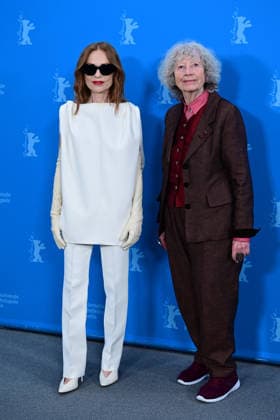 Isabelle Huppert et Ulrike Ottinger au photocall The Blood Countess lors de la 76ème édition du festival international du film de Berlin La Berlinale 2026 , le 16 février 2026 Romain Doucelin Besitmage The Die Blutgräfin The Blood Countess photocall during the 76th Berlinale International Film Festival Berlin at Gret Hyatt Hotel on February 16, 2026 in Berlin, Germany Berlin Allemagne  Copyright: xRomainxDoucelinx xBestimagexRomainxDoucelinx xBestimagex