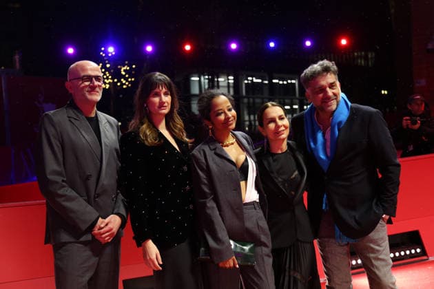 February 16, 2026, Berlin, Germany: Guests attend the screening of At the Sea during the 76th Berlin International Film Festival, in Berlin. The 76th Berlinale runs from 12 to 22 February 2026. Berlin Germany  - ZUMAf146 20260216_zip_f146_025 Copyright: xRouzbehxFouladix