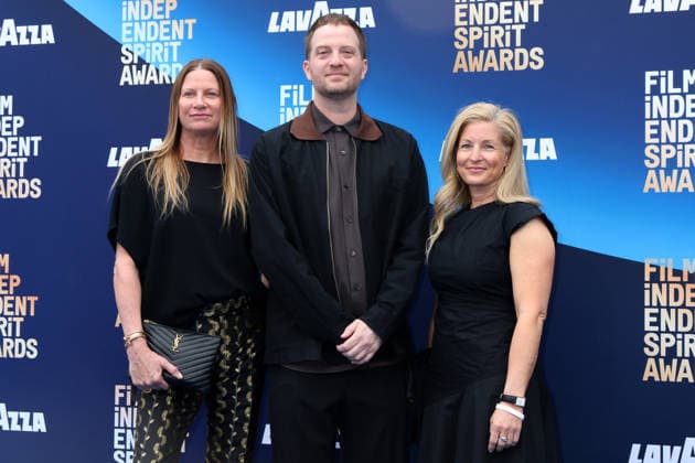 February 16, 2026, Los Angeles, Ca, USA: LOS ANGELES - FEB 15: Emma Tilling Koskoff, Matt Wolf, Candace Tomarken at the 41st Independent Spirit Awards at the Hollywood Palladium on February 15, 2026 in Los Angeles, CA Los Angeles USA - ZUMAnc22 20260216_zaa_nc22_014 Copyright: xKathyxHutchinsx