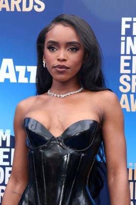 February 16, 2026, Los Angeles, Ca, USA: LOS ANGELES - FEB 15: Lovie Simone at the 41st Independent Spirit Awards at the Hollywood Palladium on February 15, 2026 in Los Angeles, CA Los Angeles USA  - ZUMAnc22 20260216_zaa_nc22_058 Copyright: xKathyxHutchinsx